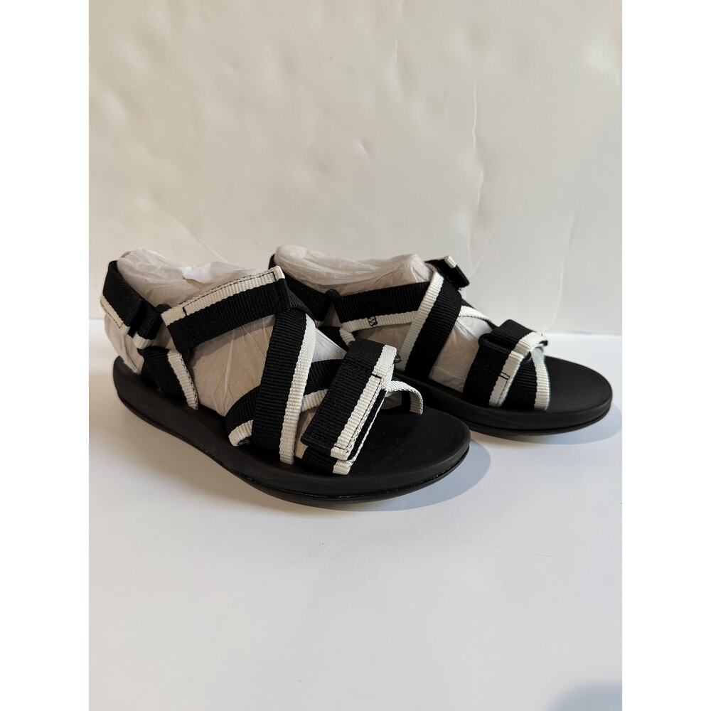 Camper Match Strap Womens Sandals Black White Summer Size 38 US 7.5 NEW in BOX - Picture 4 of 8